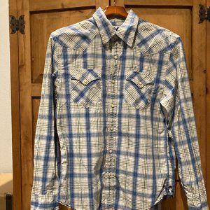 American Eagle Outfitters Vintage Fit M Long Sleeve Button Down Shirt